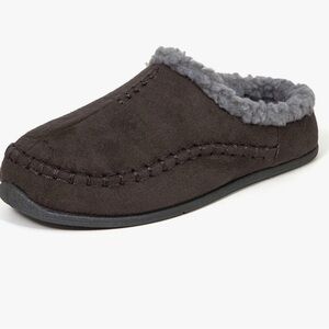 Deer Stags Slipperooz Nordic Cozy Gray Slippers BRAND NEW in box- unisex size 7